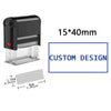 Customizable Self-Inking Rubber Stamp