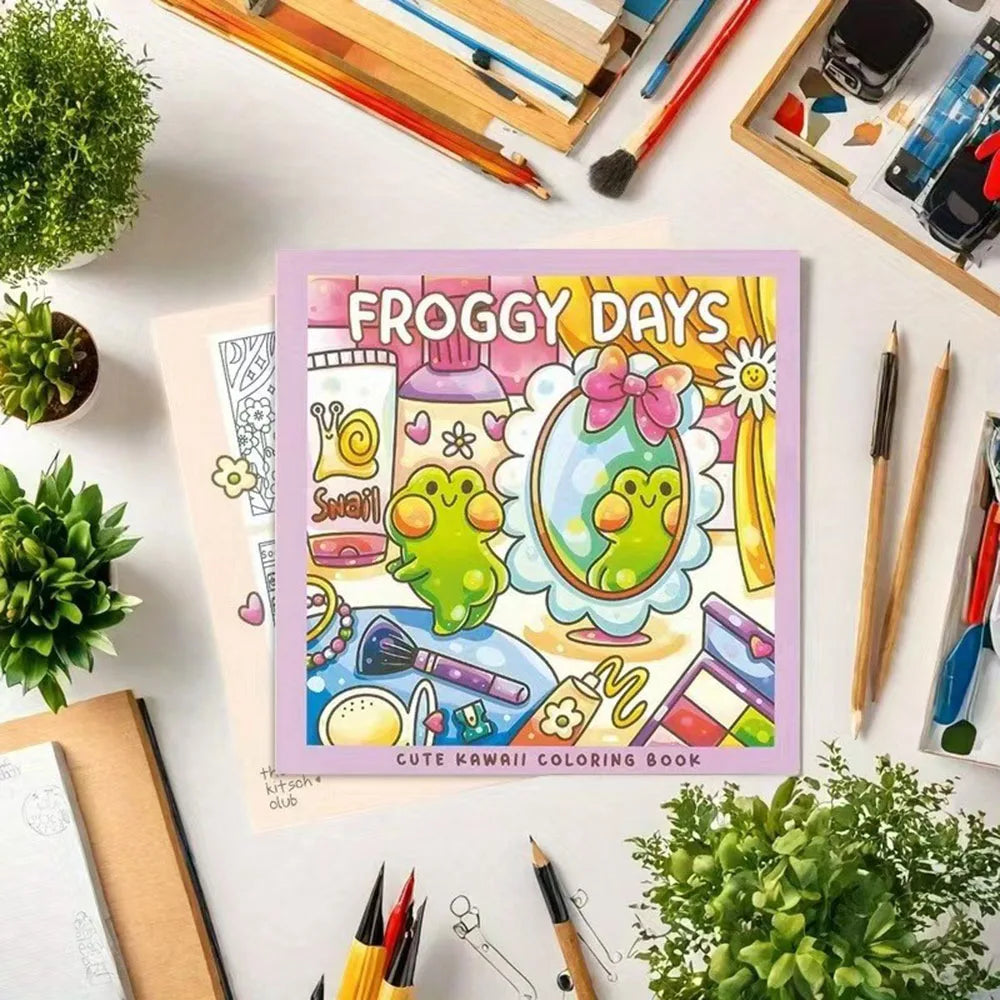 Relaxing Garden Coloring Book for Adults and Teens