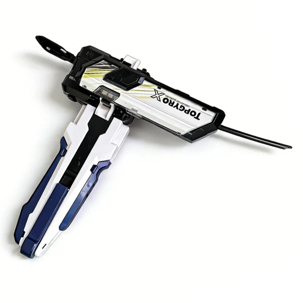 Gyro X Series Metal Battle Spinning Top with Launcher