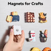 Round Magnetic Discs for Crafts, Office, and Home Organization