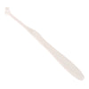 A white orthodontic interdental brush with a soft bristle tip.
