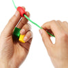 Rainbow Lacing Beads for Toddlers – Color & Shape Sorting Montessori Toy
