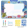 Magic Water Drawing Mat with Fluorescent Pens for Kids