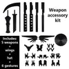 3D Articulated Action Figure Building Toy