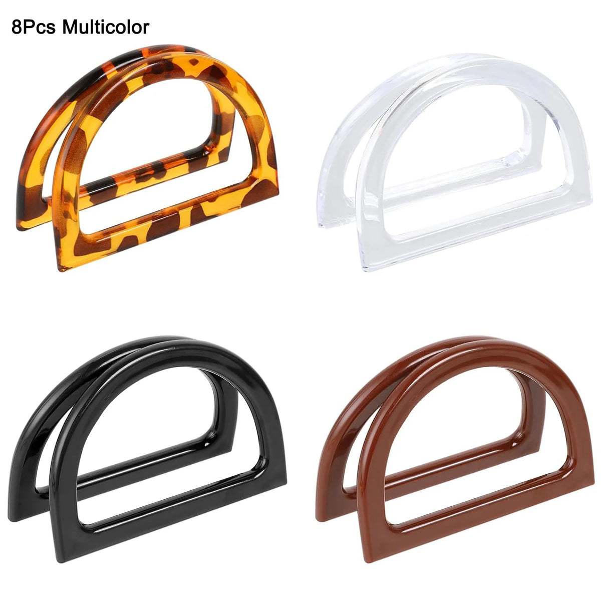 D-Shaped Purse Handles for DIY Bag Making