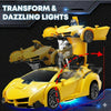 2-in-1 Remote Control Transforming Robot Car