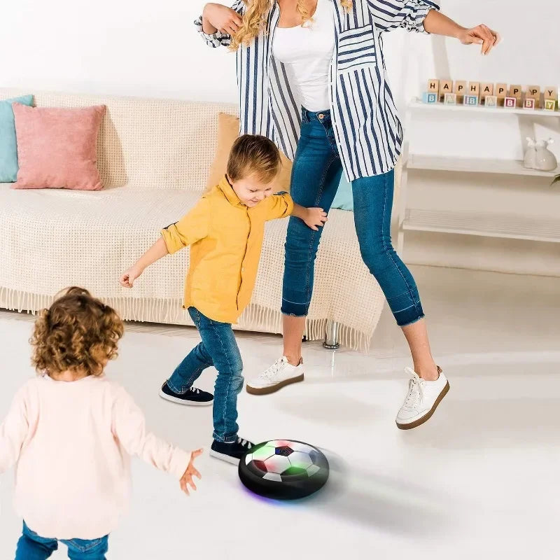 LED Hover Soccer Ball with Foam Bumper for Kids & Pets