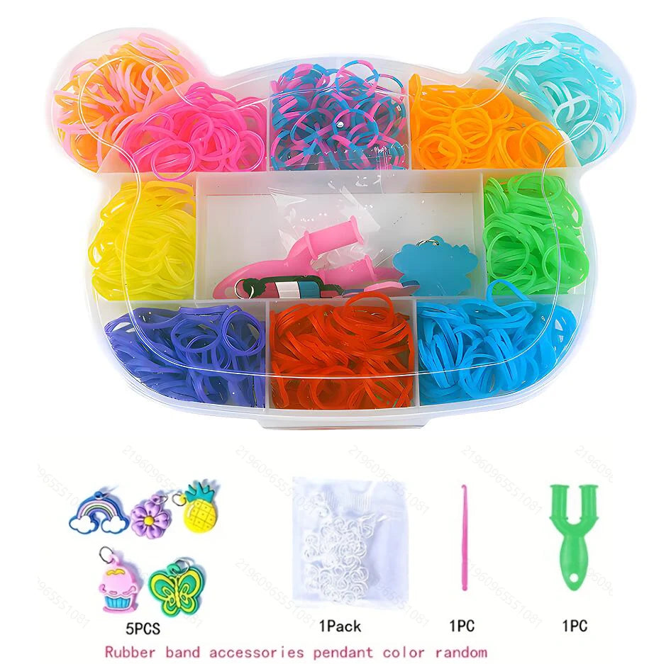 Colorful Loom Band Bracelet Making Kit