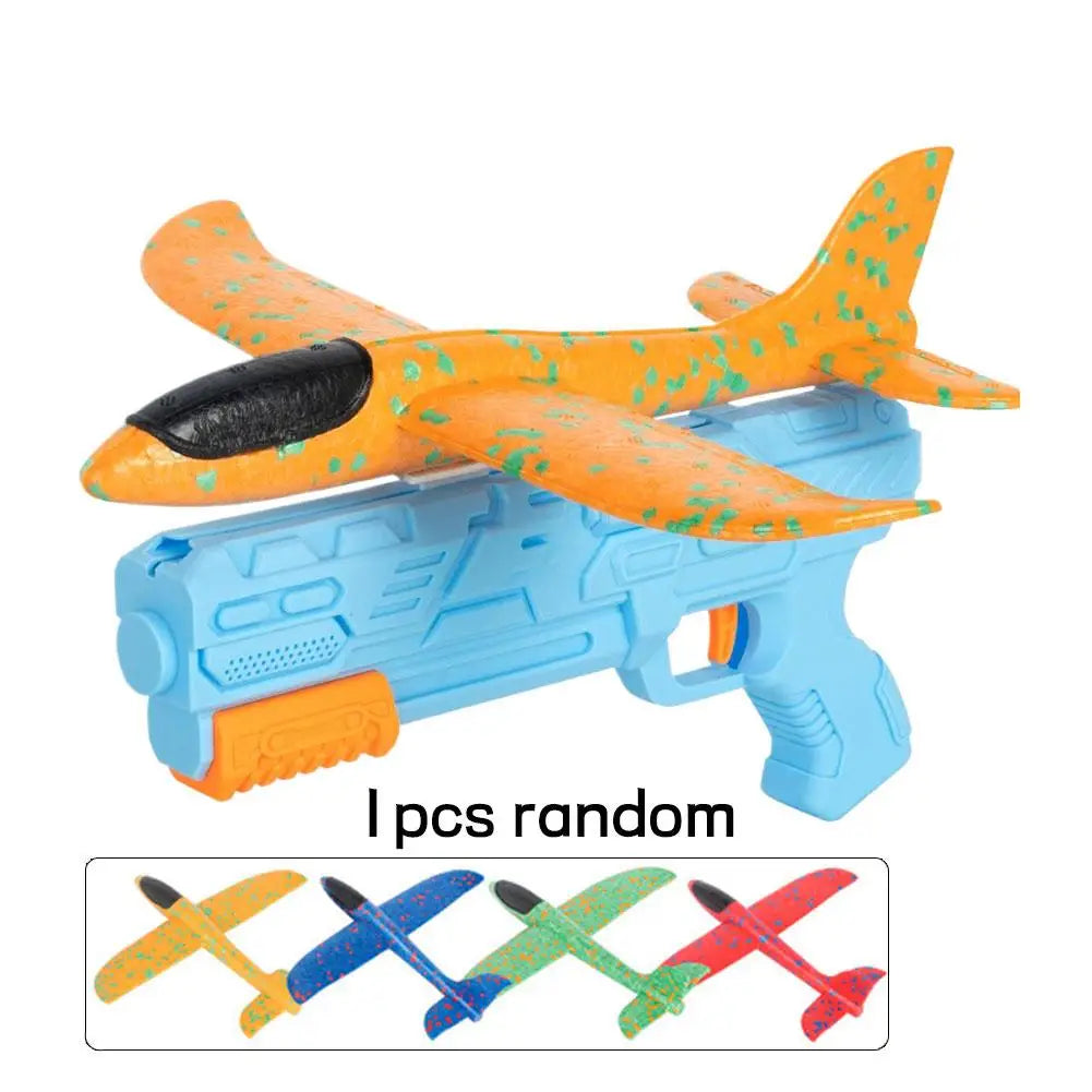 Foam Glider Plane Launcher Toy for Outdoor Play