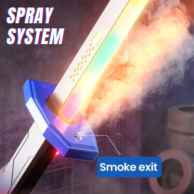 Glow Sword with Mist Effects for Cosplay and Parties