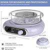 Compact Pottery Wheel Craft Kit with Tools and Paints