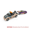 Diecast Metal Container Truck with Trailer – Pull-Back Action