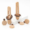 3D Wooden Interlocking Ring Puzzle – Brain Teaser for Kids and Adults