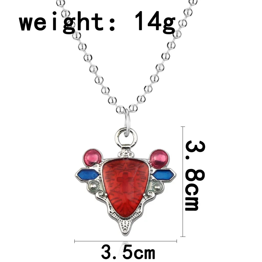 JoJo's Bizarre Adventure Red Stone of Aja Pendant Necklace