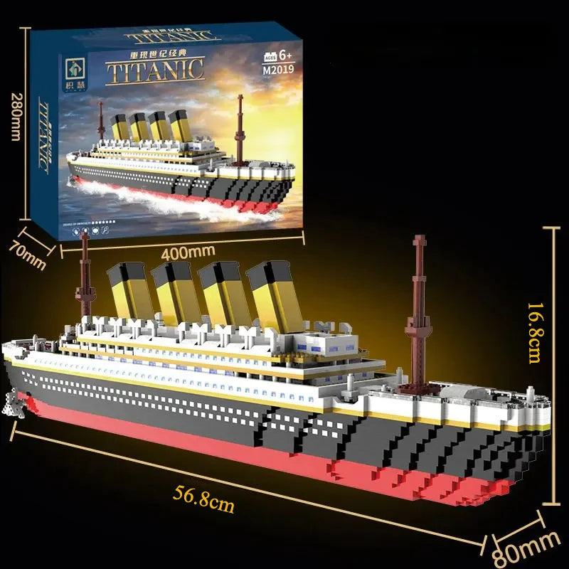 Titanic Cruise Ship Model Building Blocks Set