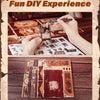 Owl Bookstore Miniature Book Nook DIY Kit with LED Lighting