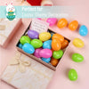 100-Pack Fillable Plastic Easter Eggs for Hunts & DIY Crafts