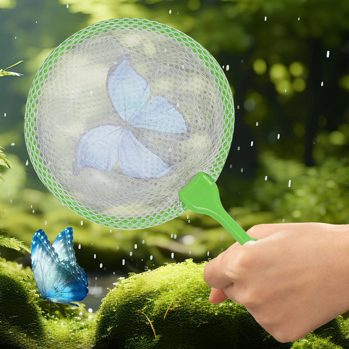 Kids Outdoor Insect Explorer Kit with Observation Jar & Net