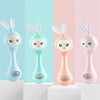 Musical Rabbit Rattle and Teether Toy for Babies