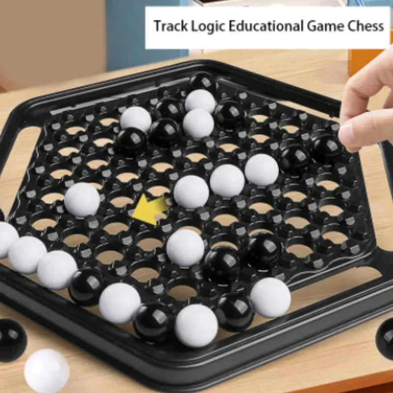 Push Chess Strategy Board Game for Family Fun