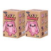 Two boxes of Baby Buddies plush keychains with pink and purple characters.