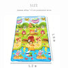 Double-Sided Educational Play Mat for Kids
