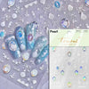 Ocean-Inspired Nail Art Sticker Set