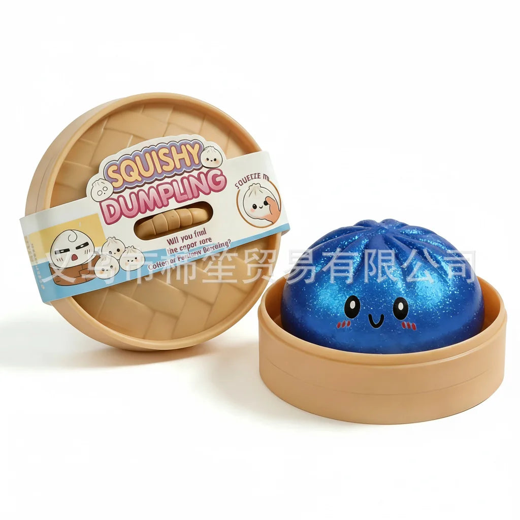 Slow Rising Glitter Dumpling Squishy Stress Ball