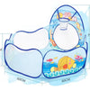 3-in-1 Kids Ball Pit Play Tent with Tunnel
