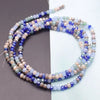 Mixed-Color Rondelle Glass Beads for Jewelry Making