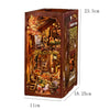 DIY Book Nook Kit – Magic House Wooden 3D Puzzle Bookshelf Insert