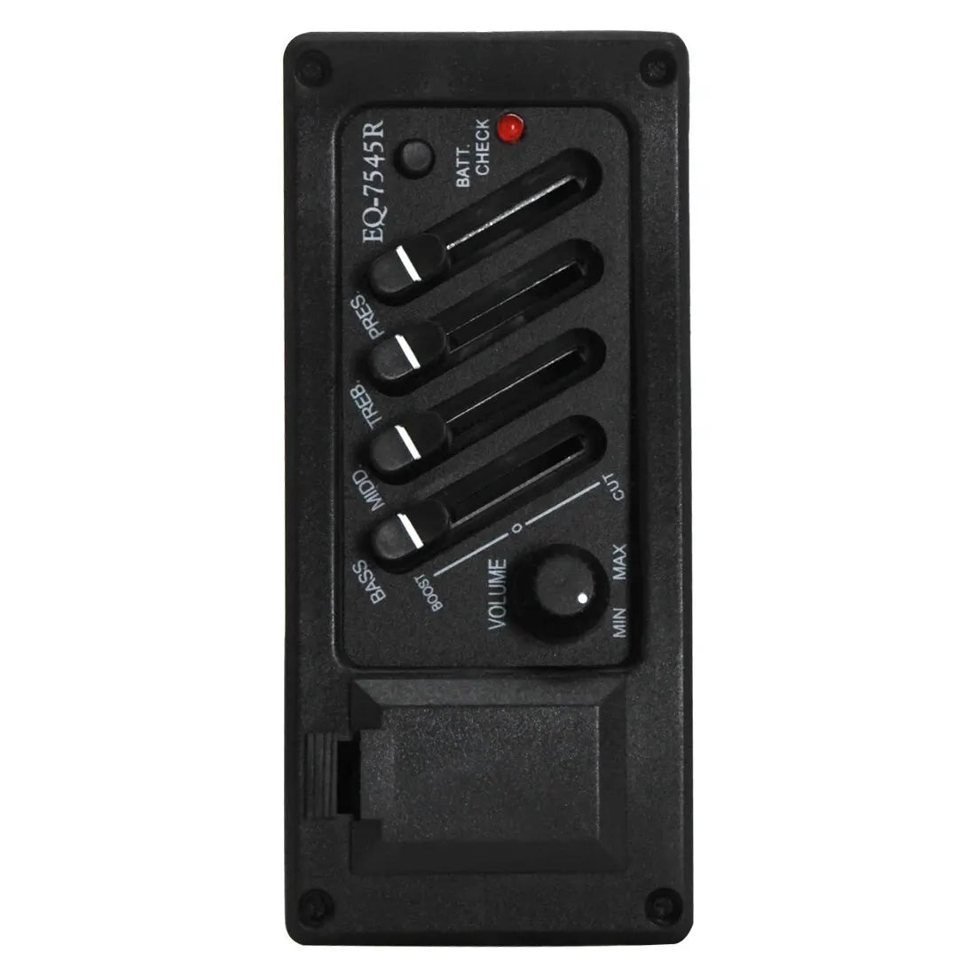 4/5-Band Acoustic Guitar EQ Preamp with Tuner