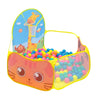 Foldable Kids Ball Pit Playpen with Basketball Hoop