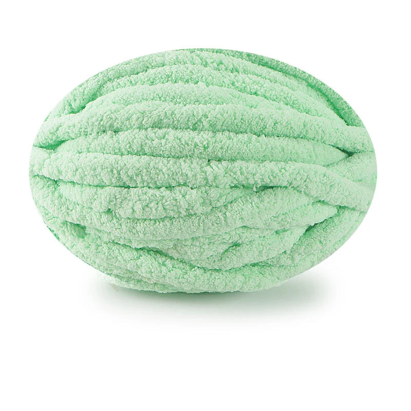 Chunky Chenille Yarn for Knitting and Crochet