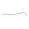 Silver replacement tremolo arm for an electric guitar