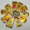 Gold Foil Rider Waite Tarot Deck