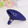 Ceramic 12-Hole Ocarina with Songbook and Neck Cord