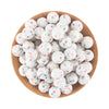 Pink Silicone Round Beads for DIY Jewelry Making