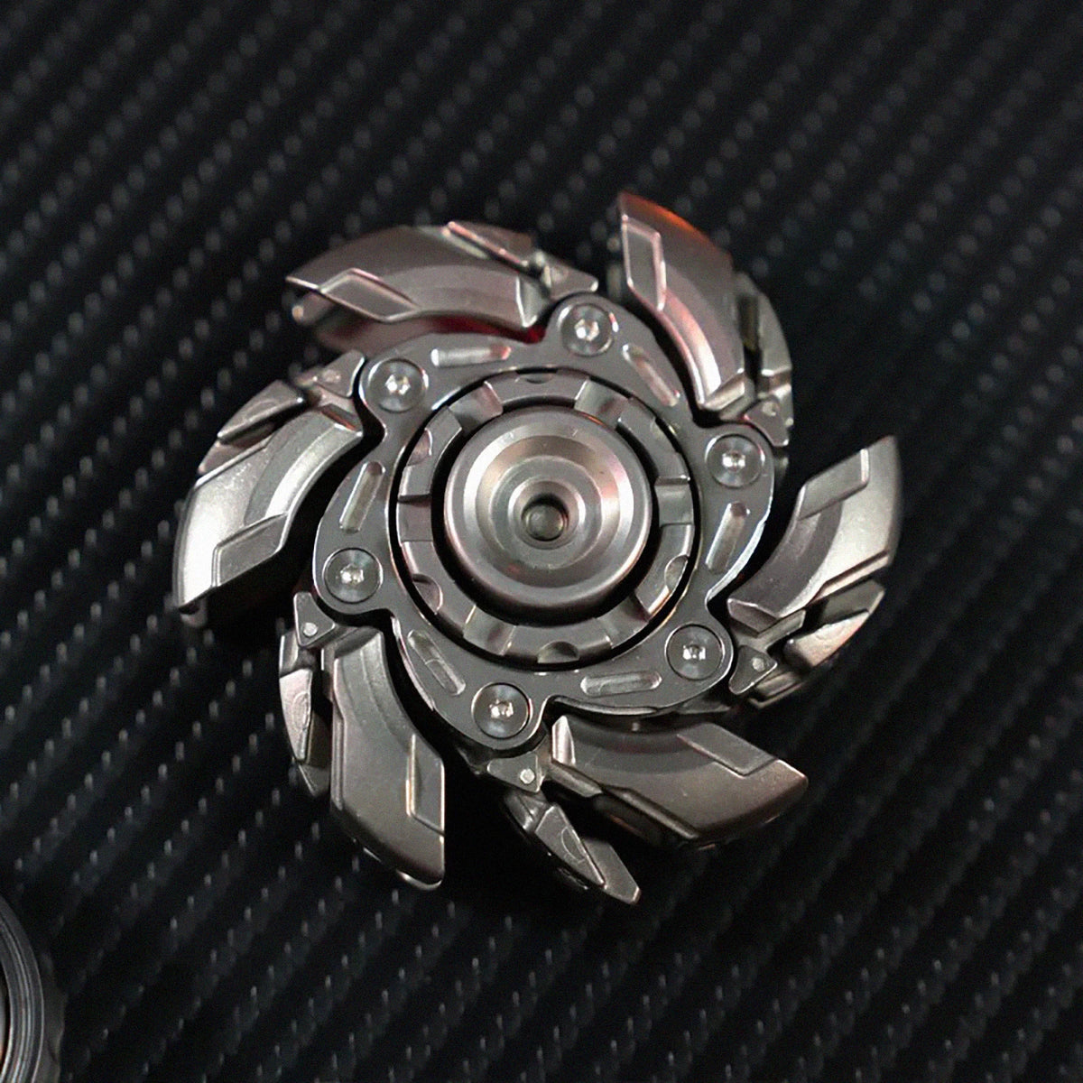 Stainless Steel Cranky Fidget Spinner for Focus and Stress Relief