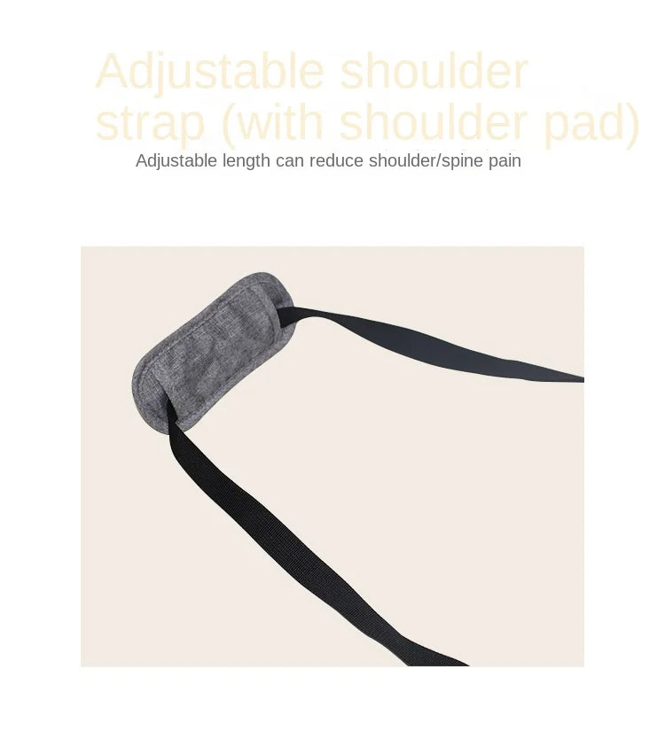 Large-Capacity Stroller Organizer Bag with Cup Holders