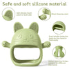 Chick-Shaped Silicone Teether Gloves for Babies