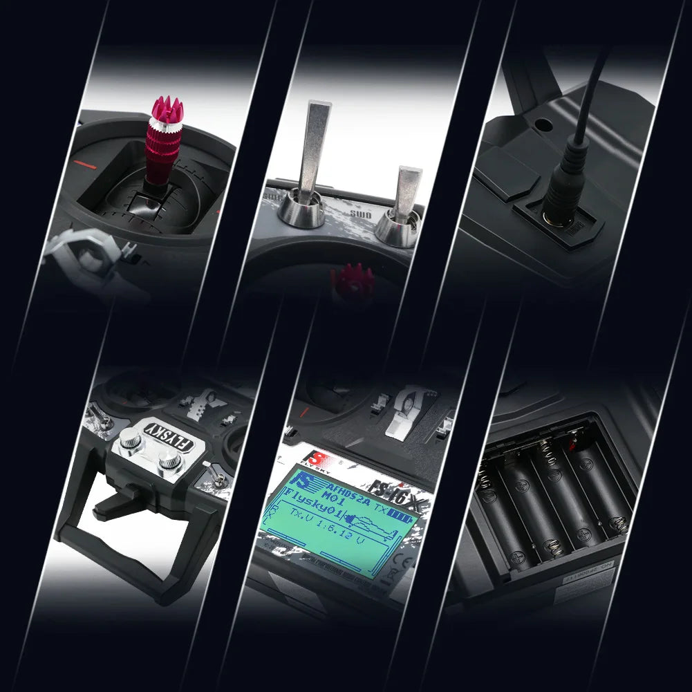 FlySky FS-i6X 10-Channel 2.4GHz RC Transmitter with Receiver