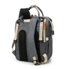 Large Waterproof Diaper Bag Backpack with Insulated Bottle Pocket