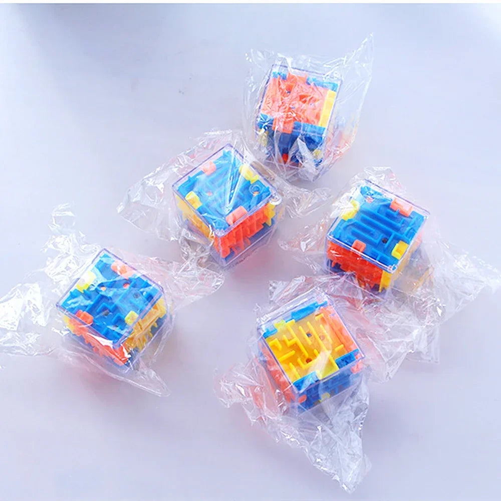 Mini 3D Maze Cube Puzzle