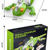 Remote Control Wall-Climbing Gecko Toy with LED Lights