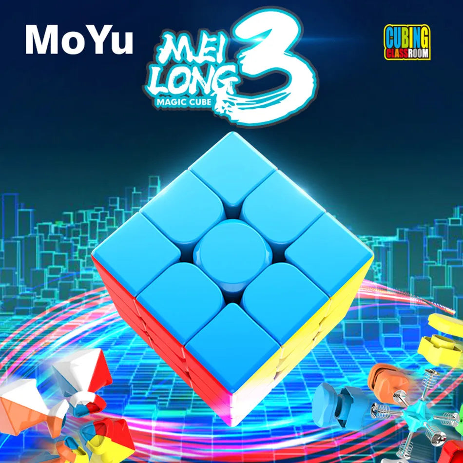 MoYu MeiLong 3x3 Stickerless Speed Cube