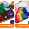 Montessori Busy Board Giraffe Activity Book for Toddlers