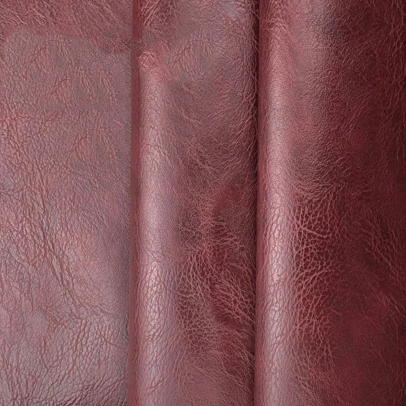 Premium Matte PU Faux Leather Fabric for Sewing & Upholstery