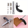 Adjustable Leather Strap Cutter with Two Blades