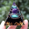 Zodiac Resin Pyramid Decoration with Crystal Ball